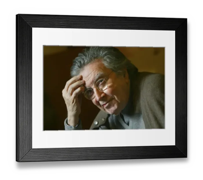 Framed Print : TAPIES, Antoni (1923-2012). Spanish Catalan painter Framed Print : TAPIES, Antoni (1923-2012). Spanish Catalan painter