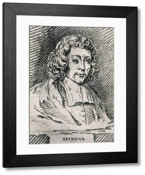 Framed Print : SPINOZA, Benedict de (1632-1677) Framed Print : SPINOZA, Benedict de (1632-1677)