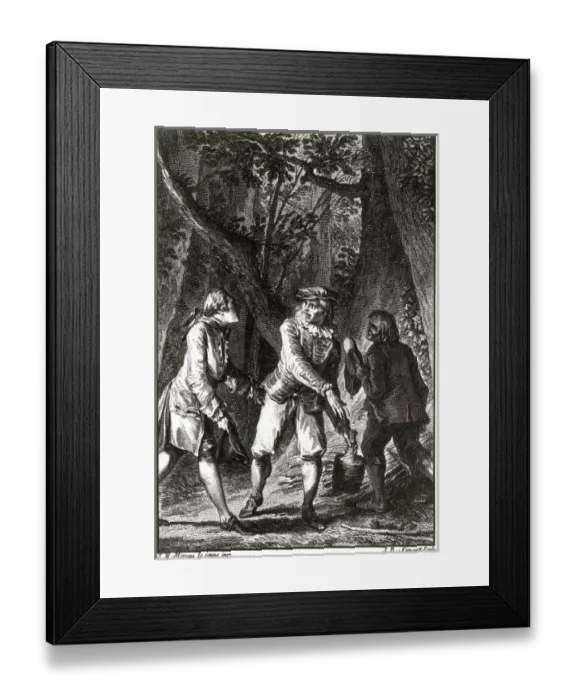 Framed Print : MOREAU, Jean Michel, called the Younger (1741-1814) Framed Print : MOREAU, Jean Michel, called the Younger (1741-1814)