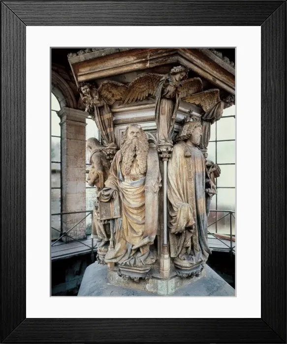 Framed Print : SLUTER, Claus (1340-1406) Framed Print : SLUTER, Claus (1340-1406)
