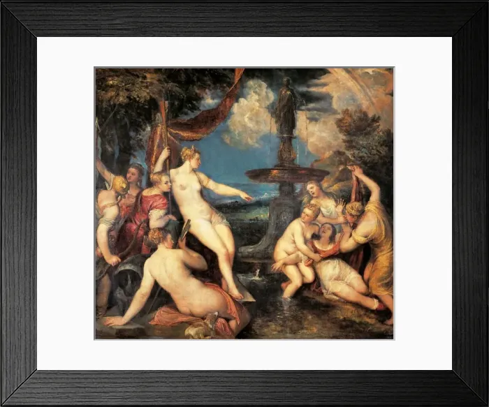 Framed Print : Diana and Callisto Framed Print : Diana and Callisto