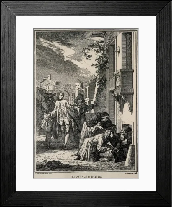 Framed Print : RACINE, Jean (1639-1699) Framed Print : RACINE, Jean (1639-1699)