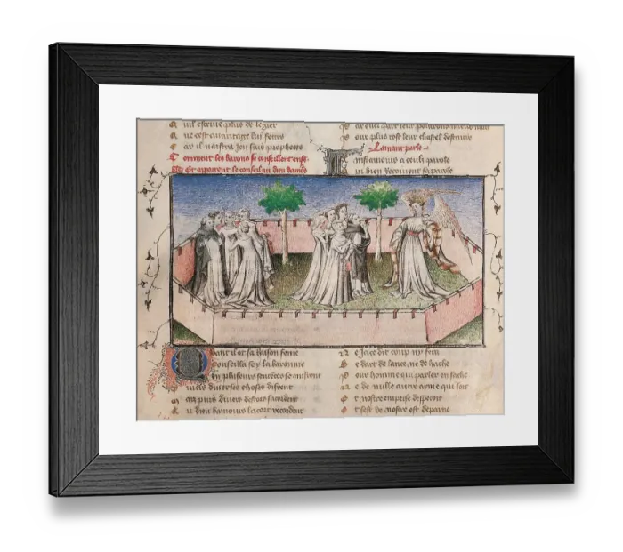 Framed Print : The Romance of the Rose Framed Print : The Romance of the Rose