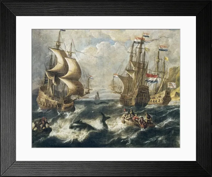 Framed Print : BACKHUYZEN, Ludolf (1631-1708) Framed Print : BACKHUYZEN, Ludolf (1631-1708)