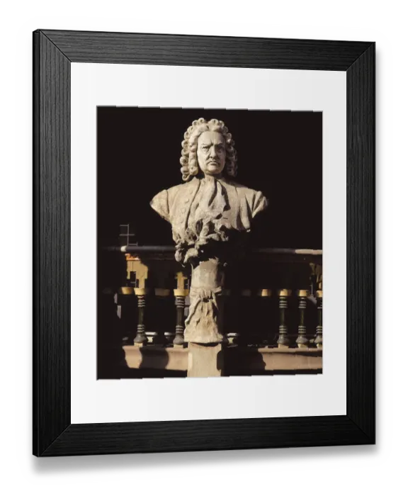 Framed Print : BACH, Johann Sebastian (1685-1750) Framed Print : BACH, Johann Sebastian (1685-1750)