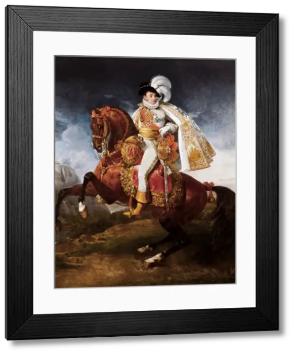 Framed Print : GROS, Antoine Jean, Baron (1771-1835)