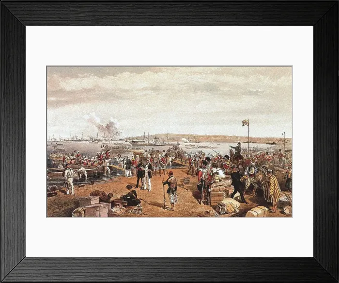 Framed Print : Crimean War (1855) Framed Print : Crimean War (1855)