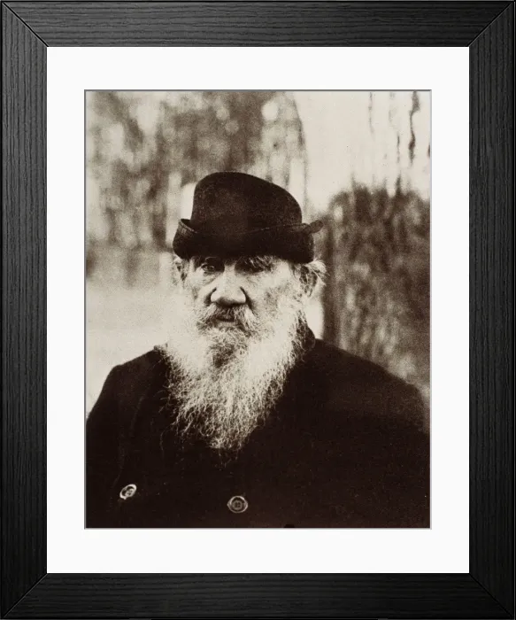 Framed Print : TOLSTOY, Lev Nikolayevich, Leo (1828-1910) Framed Print : TOLSTOY, Lev Nikolayevich, Leo (1828-1910)