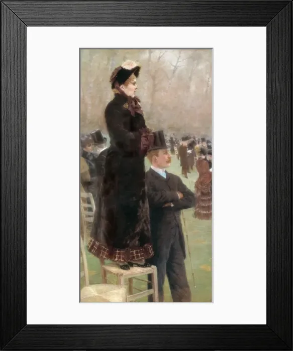Framed Print : DE NITTIS, Giuseppe (1846-1884) Framed Print : DE NITTIS, Giuseppe (1846-1884)