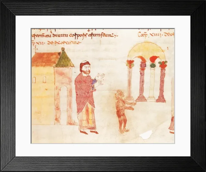 Framed Print : RABANUS, Maurus (c Framed Print : RABANUS, Maurus (c