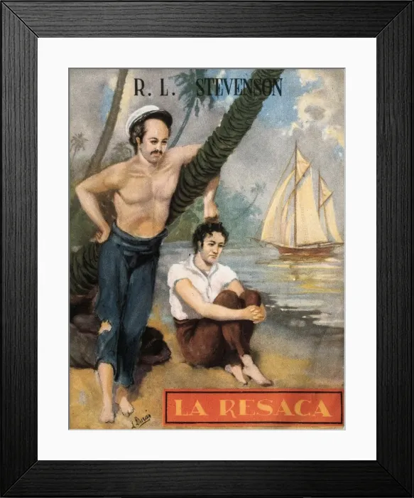 Framed Print : STEVENSON, Robert Louis (1850-1894) Framed Print : STEVENSON, Robert Louis (1850-1894)