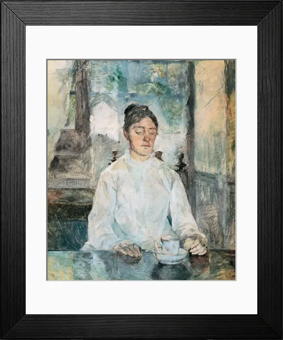 Framed Print : The artists mother, Countess Adele of Tolouse Lautrec Framed Print : The artists mother, Countess Adele of Tolouse Lautrec