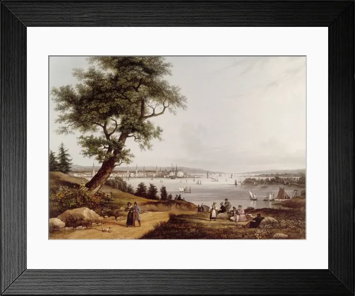 Framed Print : New York (1840) Framed Print : New York (1840)