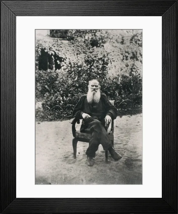 Framed Print : TOLSTOY, Lev Nikolayevich, Leo (1828-1910) Framed Print : TOLSTOY, Lev Nikolayevich, Leo (1828-1910)