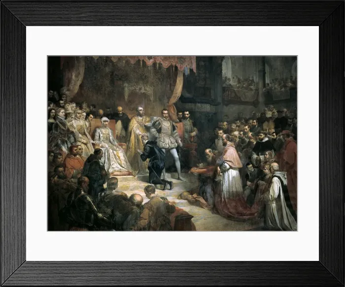 Framed Print : GALLAIT, Louis (1810-1887) Framed Print : GALLAIT, Louis (1810-1887)