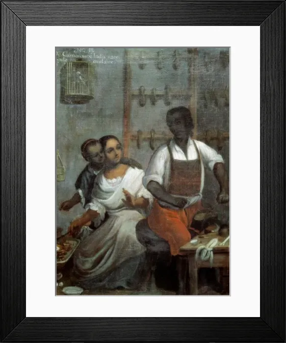 Framed Print : CABRERA, Miguel (1695-1768) Framed Print : CABRERA, Miguel (1695-1768)