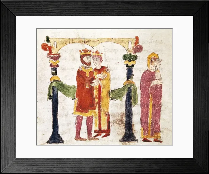 Framed Print : RABANUS, Maurus (c Framed Print : RABANUS, Maurus (c