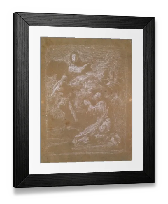 Framed Print : Apparition of the Virgin of the Pillar Framed Print : Apparition of the Virgin of the Pillar