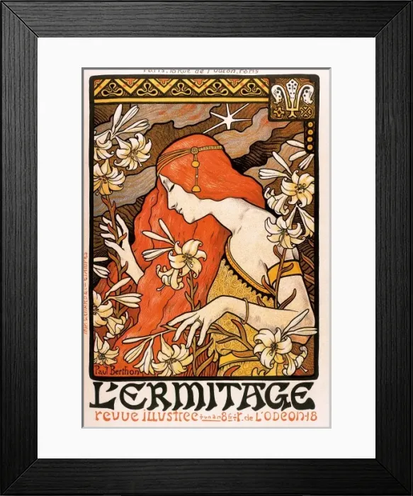 Framed Print : L Ermitage Framed Print : L Ermitage