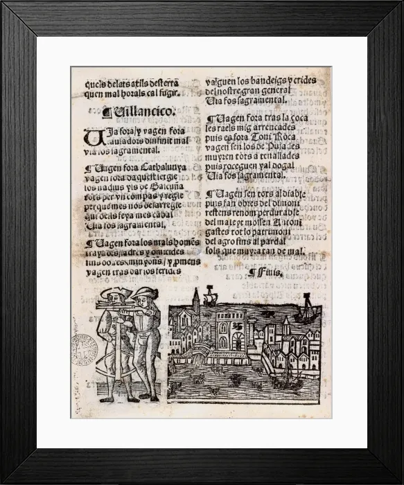 Framed Print : GIBERGA, Pere (16th century) Framed Print : GIBERGA, Pere (16th century)