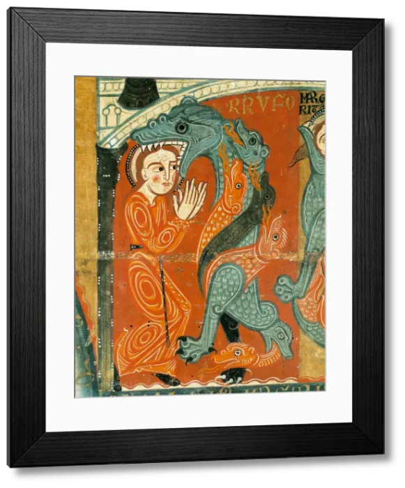 Framed Print : Altar frontal from Santa Margarida de Vilaseca Framed Print : Altar frontal from Santa Margarida de Vilaseca