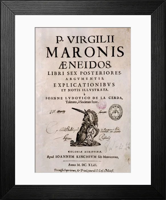 Framed Print : VIRGIL, Publius Vergilius Maro Framed Print : VIRGIL, Publius Vergilius Maro