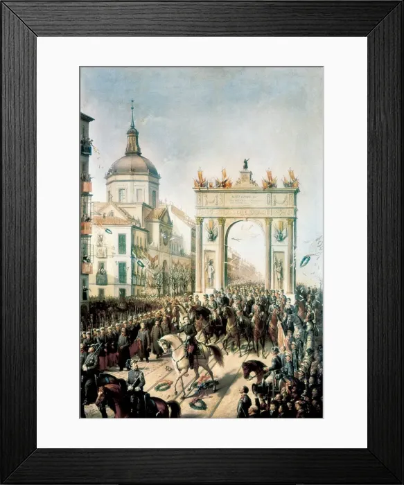 Framed Print : Spain (1875) Framed Print : Spain (1875)