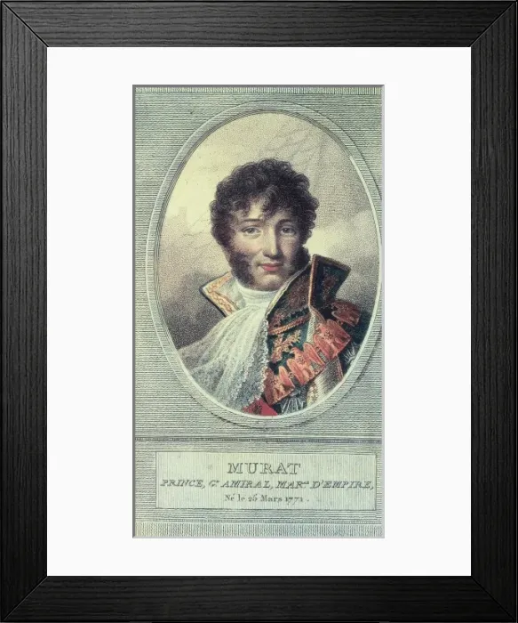 Framed Print : MURAT, Joachim (1767-1815) Framed Print : MURAT, Joachim (1767-1815)