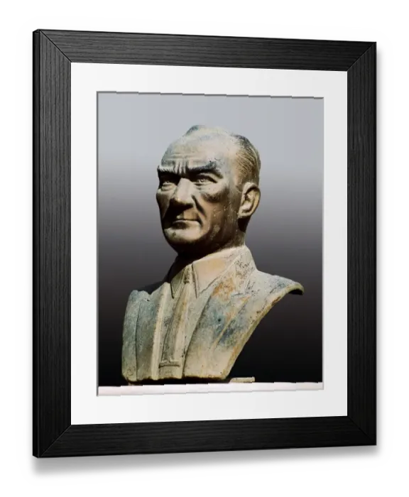 Framed Print : ATATsRK, Kemal (1881-1938) Framed Print : ATATsRK, Kemal (1881-1938)