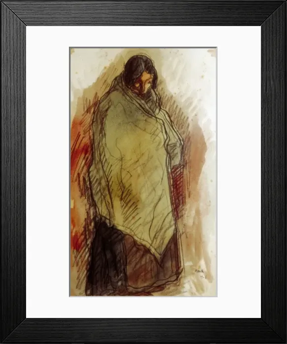 Framed Print : NONELL i MONTURIOL, Isidre (1873-1911) Framed Print : NONELL i MONTURIOL, Isidre (1873-1911)