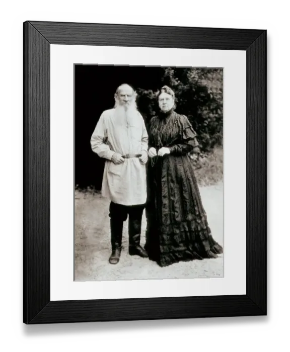 Framed Print : TOLSTOY, Lev Nikolayevich, Leo (1828-1910) Framed Print : TOLSTOY, Lev Nikolayevich, Leo (1828-1910)