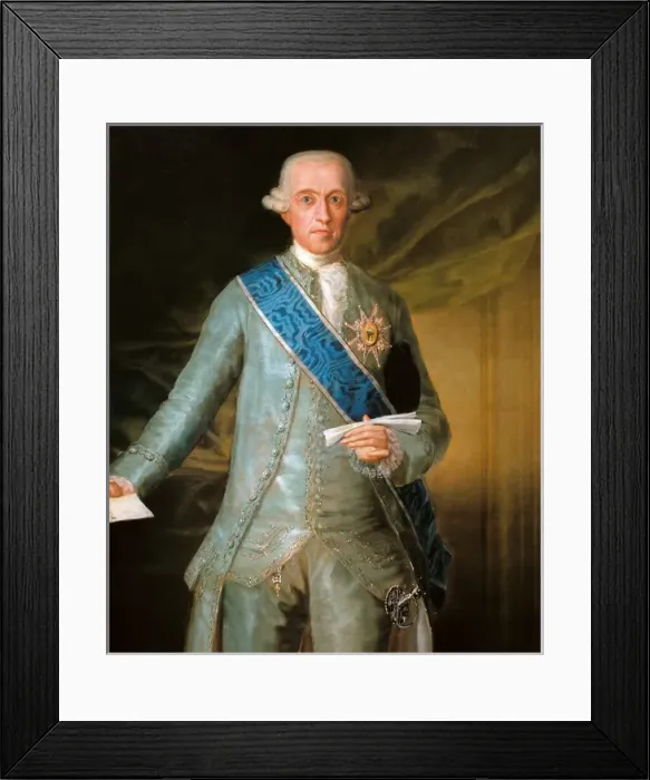 Framed Print : The Count of Floridablanca Framed Print : The Count of Floridablanca