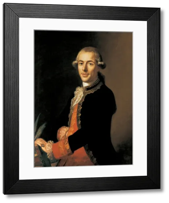 Framed Print : INZA, JoaquѮ(1736-1811) Framed Print : INZA, JoaquѮ(1736-1811)