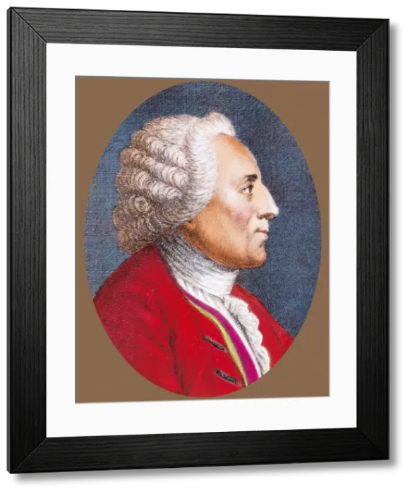 Framed Print : DIDEROT, Denis (1713-1784) Framed Print : DIDEROT, Denis (1713-1784)
