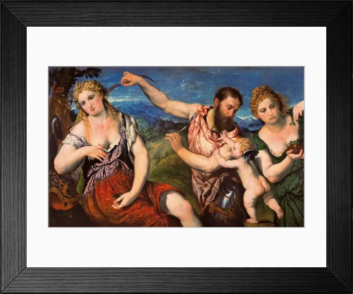 Framed Print : BORDONE, Paris (1500-1571) Framed Print : BORDONE, Paris (1500-1571)