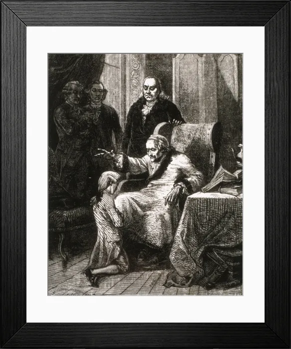 Framed Print : VOLTAIRE, Franzois-Marie Arouet, also known as (1694-1778) Framed Print : VOLTAIRE, Franzois-Marie Arouet, also known as (1694-1778)