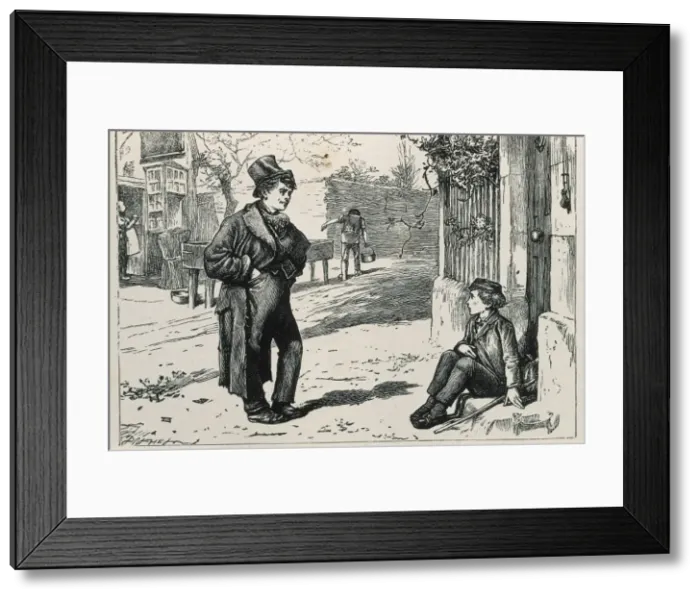 Framed Print : DICKENS, Charles (1812-1870) Framed Print : DICKENS, Charles (1812-1870)