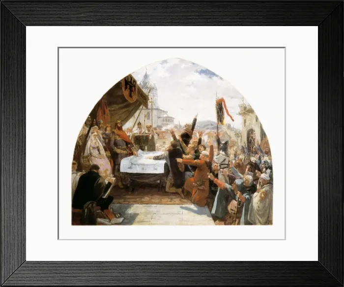Framed Print : BAHUER, Albert (19th century) Framed Print : BAHUER, Albert (19th century)