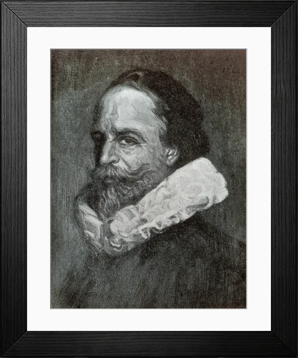 Framed Print : CERVANTES SaVEDRA, Miguel de (1547-1616) Framed Print : CERVANTES SaVEDRA, Miguel de (1547-1616)