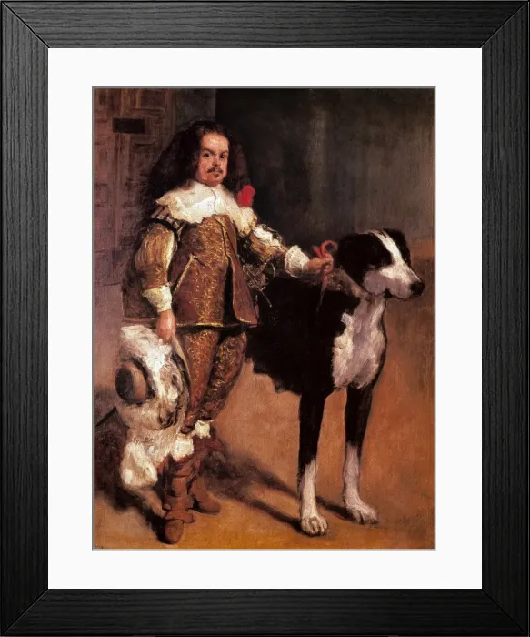 Framed Print : Court Dwarf Don Antonio el Ingl s Framed Print : Court Dwarf Don Antonio el Ingl s