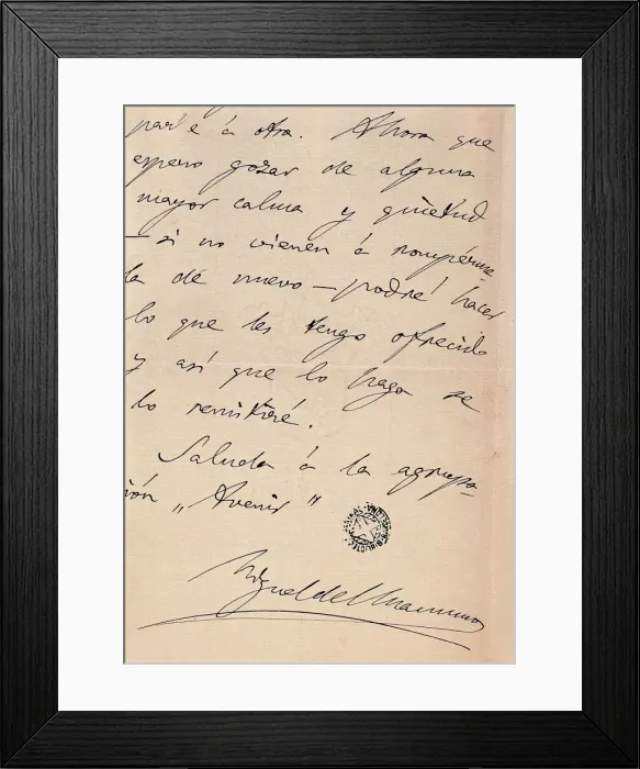Framed Print : UNAMUNO, Miguel de (1864-1936) Framed Print : UNAMUNO, Miguel de (1864-1936)