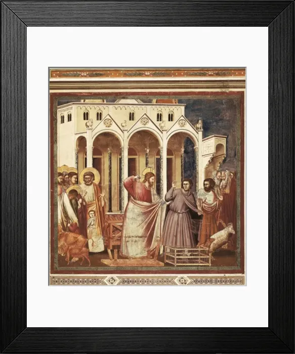 Framed Print : Giotto di Bondone (1267-1337) Framed Print : Giotto di Bondone (1267-1337)