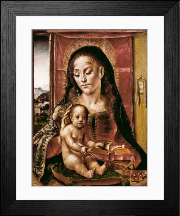 Framed Print : BERRUGUETE, Pedro (1450-1504) Framed Print : BERRUGUETE, Pedro (1450-1504)
