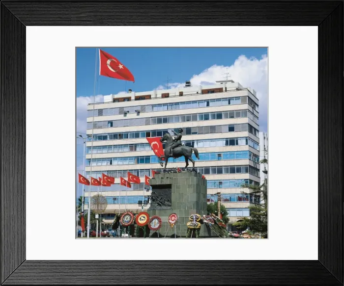 Framed Print : ATATsRK, Kemal (1881-1938) Framed Print : ATATsRK, Kemal (1881-1938)