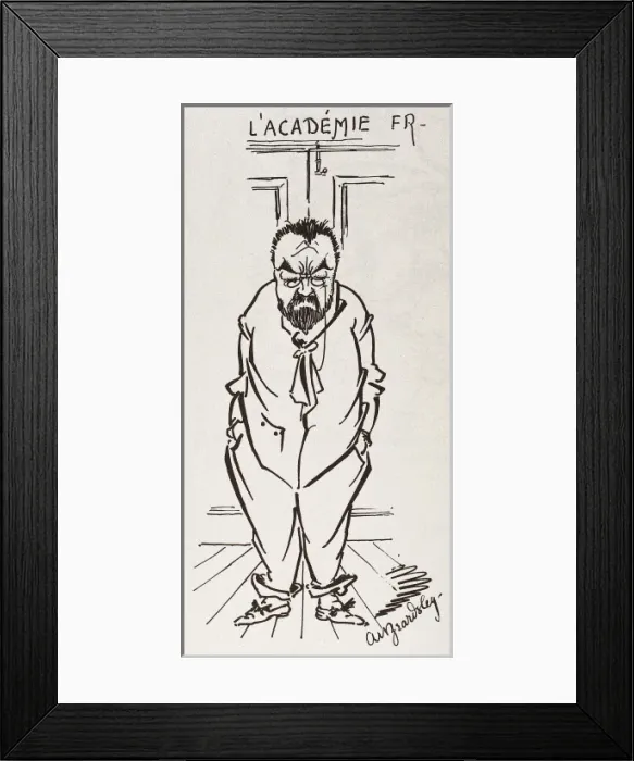 Framed Print : Emile Zola Framed Print : Emile Zola