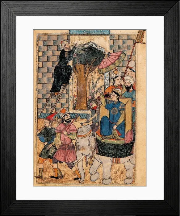Framed Print : The Book of Kalila and Dimna Framed Print : The Book of Kalila and Dimna