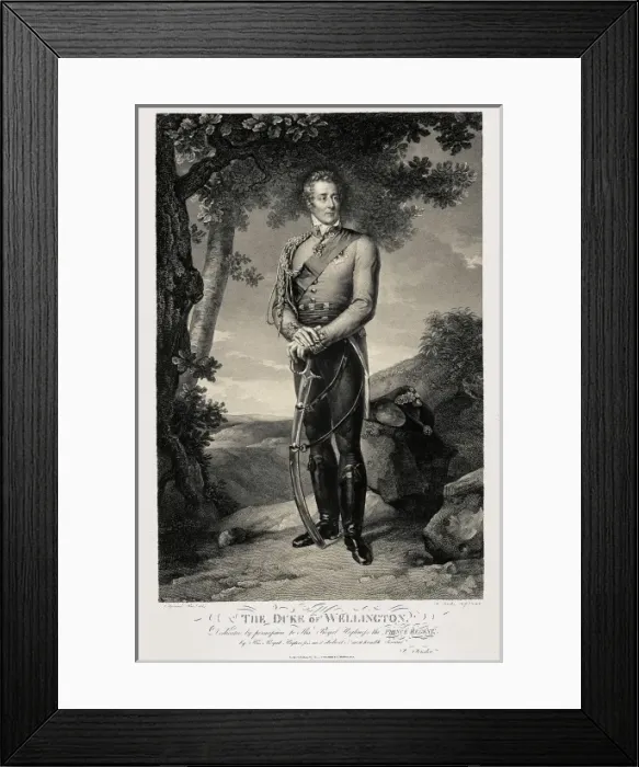 Framed Print : Wellington, Arthur Wellesley, 1st Duke of (1769-1852) Framed Print : Wellington, Arthur Wellesley, 1st Duke of (1769-1852)