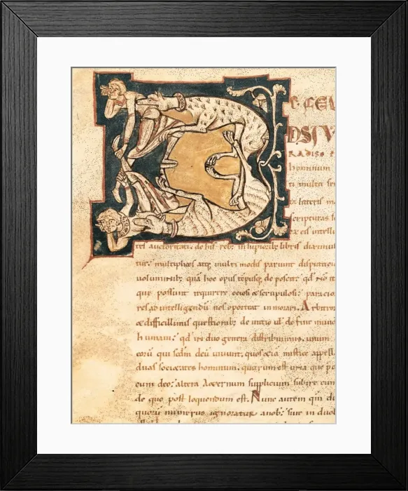 Framed Print : AUGUSTINE, Saint (354-430) Framed Print : AUGUSTINE, Saint (354-430)