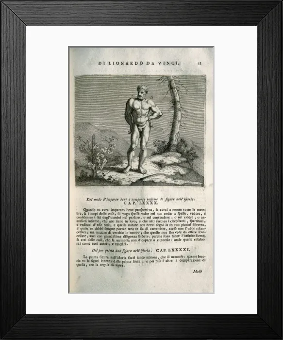 Framed Print : LEONARDO DA VINCI (1452-1519) Framed Print : LEONARDO DA VINCI (1452-1519)