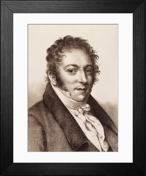 Framed Print : ROSSINI, Gioacchino (1792-1868) Framed Print : ROSSINI, Gioacchino (1792-1868)